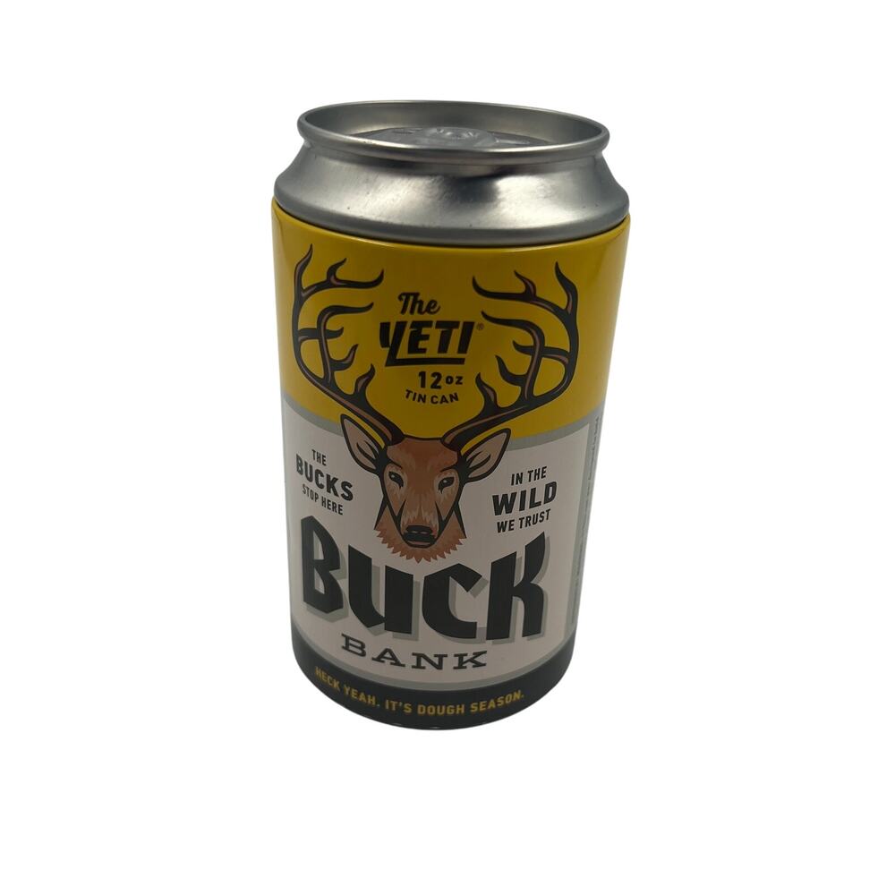 The YETI‎ Buck Bank Secret Can To Stash Money Coins Hide Jewelry & Valuables